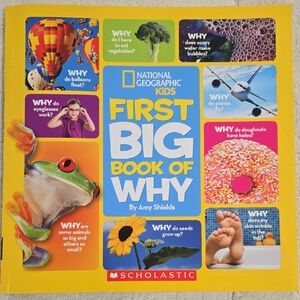 National Geographic Kids Big Book of Why - Yellow and Blue